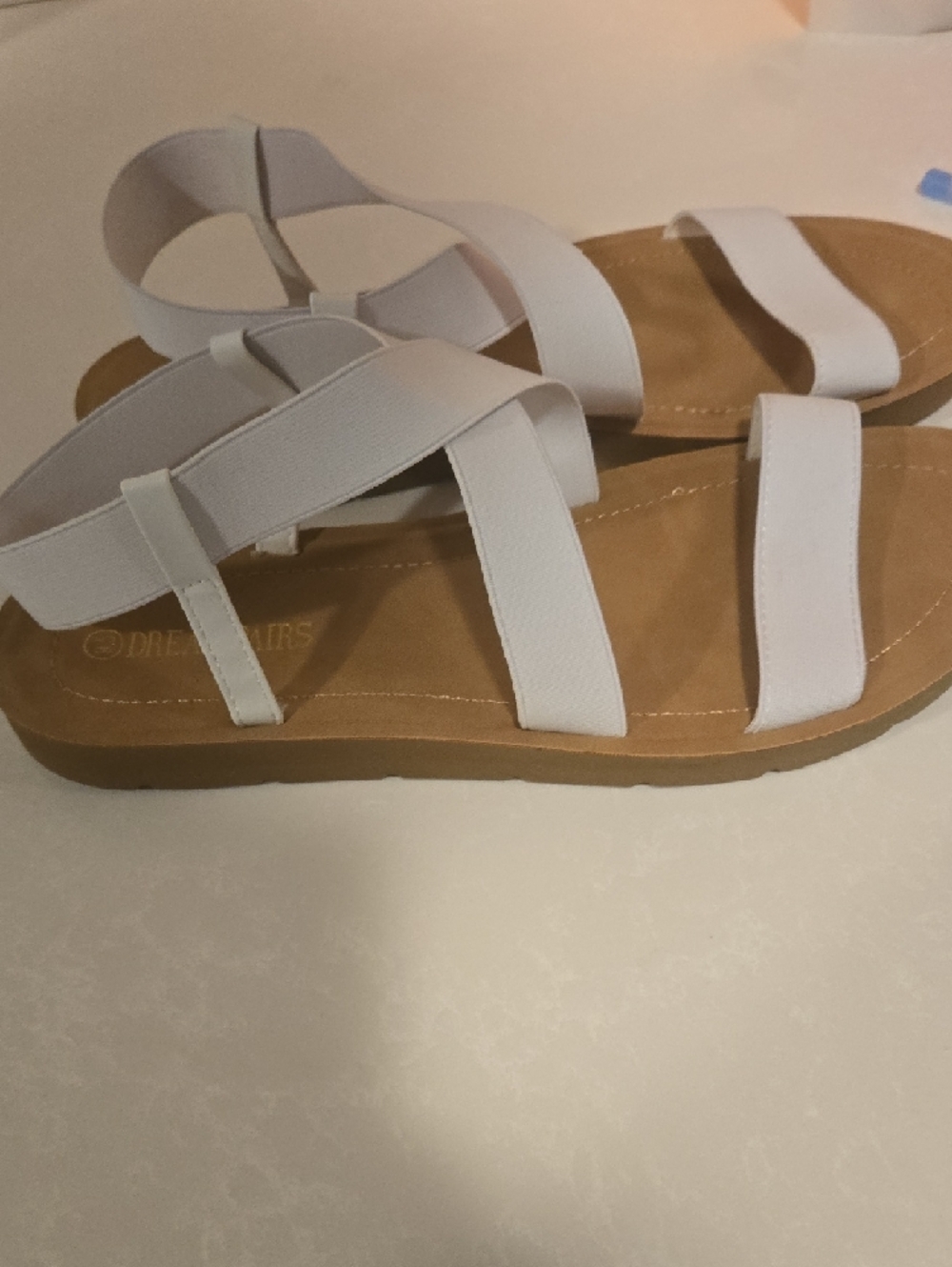 Dream Paris "Elena" Elastic Strap Everyday Style NWT Size 9.5 Womens - Picture 3 of 7